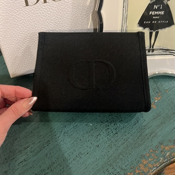 Brand New Black Dior Makeup Bag - Picture 2 of 6